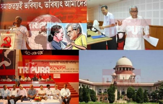 Tripuraâ€™s mass- looter Manik Govt  starts extortion to deprive hapless employees further  :  CPI-M starts Rs. 800 per Govt. employee â€˜ DONATIONâ€™ to pile up crores of party fund in the name of fighting DA case in Supreme Court